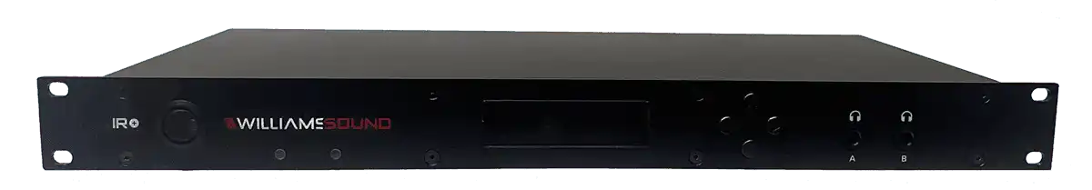 Williams Sound IR M1 D IR+ Control Center with Dante Assistive Listening Williams AV