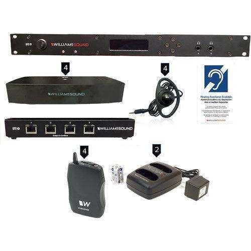 Williams Sound IR SY22 D Commercial-grade large-area infrared transmitter system Assistive Listening Williams AV