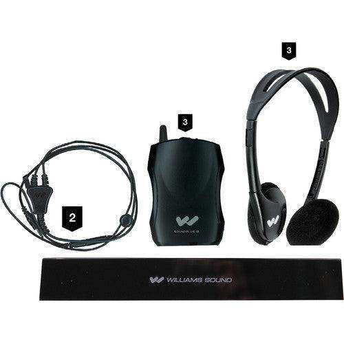 Williams Sound IR SY5 SoundPlus Medium-Area Wireless Infrared System Assistive Listening Williams AV