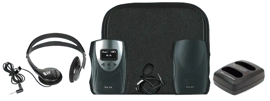 Williams Sound PFM PRO RCH Rechargeable Personal FM System Assistive Listening Williams AV