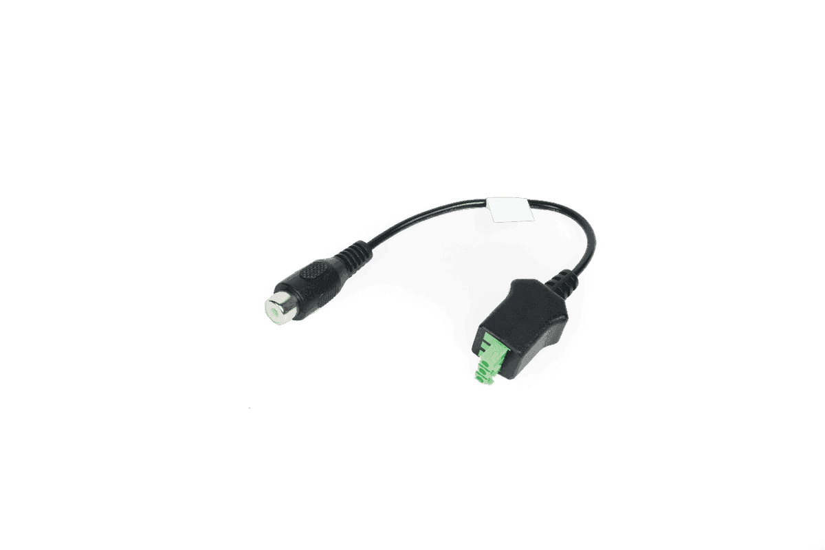 Williams Sound WCA 105 – Female RCA to Mini-Phoenix Contact Audio Cable (4 in) Assistive Listening Williams AV
