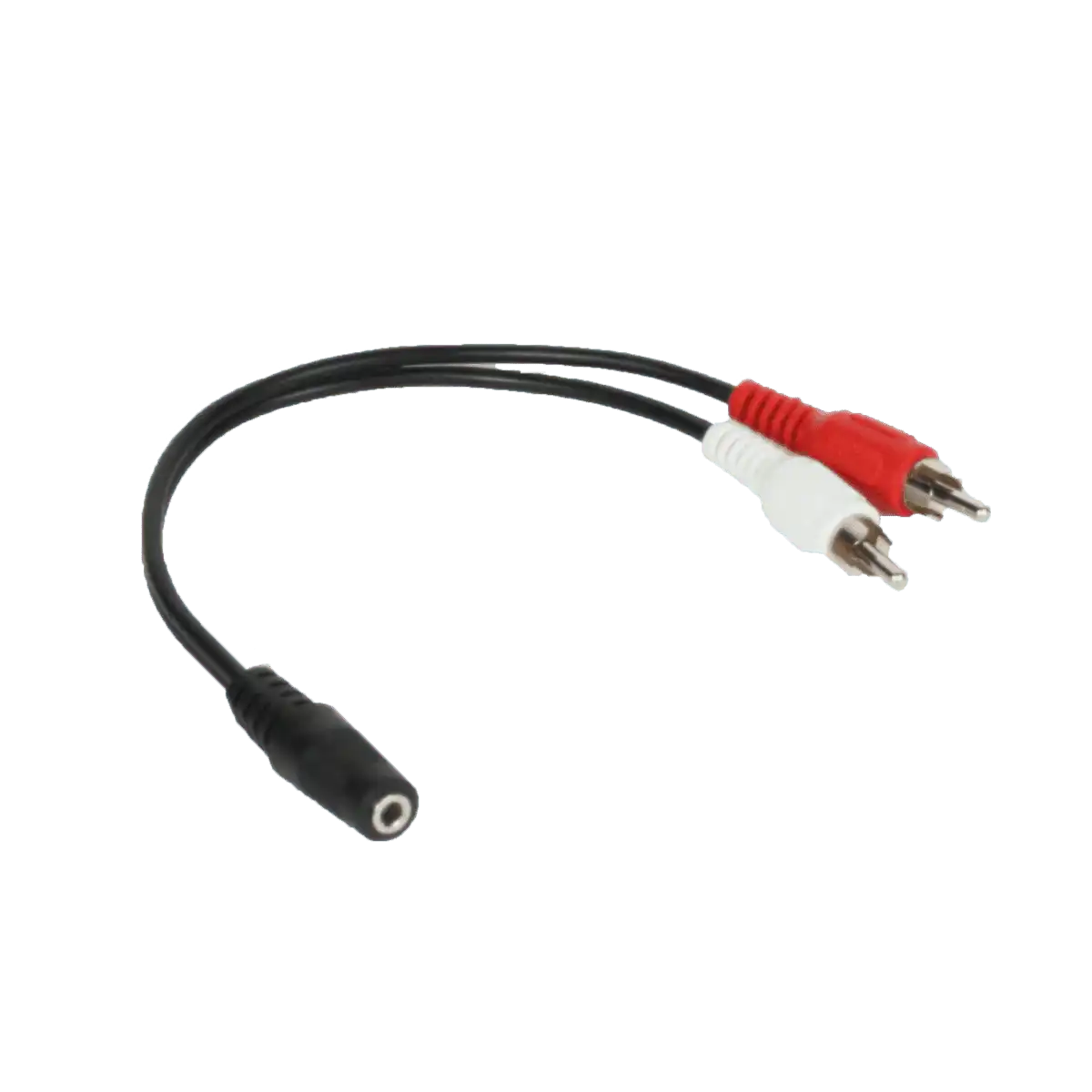 Williams Sound WCA 124 3.5mm Female to RCA Male Stereo Cable Assistive Listening Williams AV