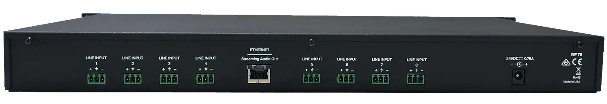 Williams Sound WF T8 D WaveCAST EIGHT with Dante Assistive Listening Williams AV