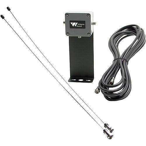 Williams Sounds ANT 024 75 Ohm Wall Mount Dipole Antenna Assistive Listening Williams AV