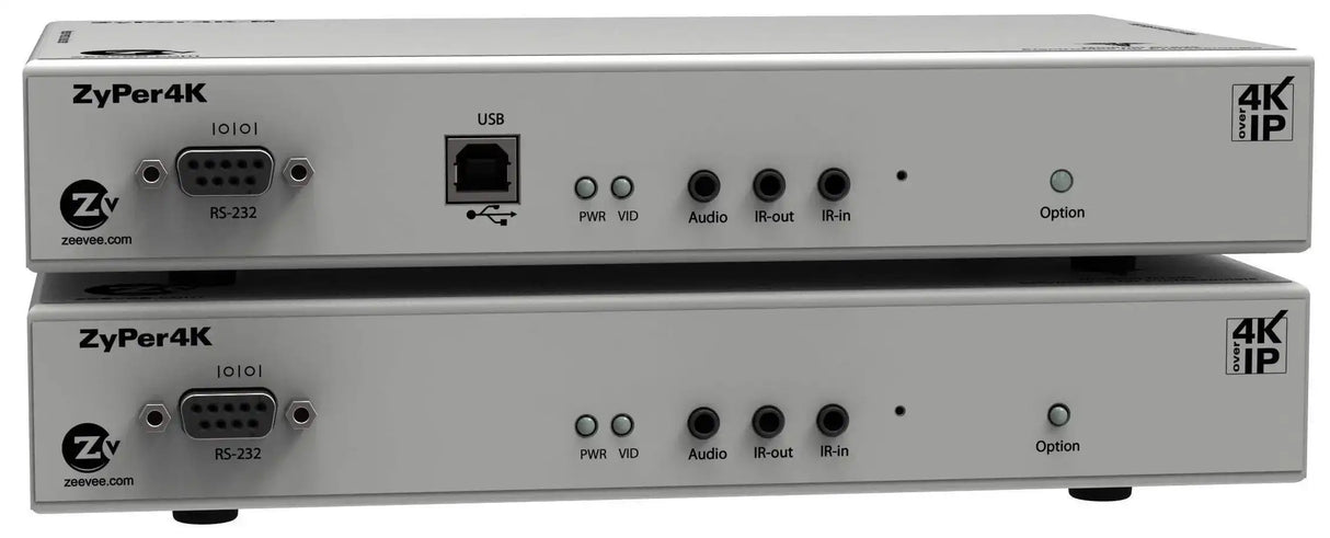 ZeeVee Z4KANLENCC3U ZyPer4K Single HDMI 2.0 and Analogue CatX Encoder USB Video ZeeVee