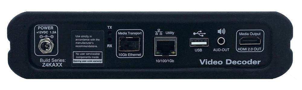ZeeVee Z4KDECF3XS ZyPer4K-XS Uncompressed 4K Fiber Decoder Video ZeeVee