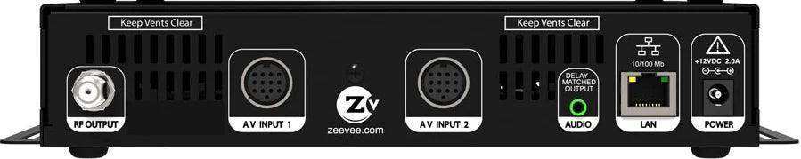 ZeeVee ZVPRO620-NA ZvPRO 620 2 Channel Component VGA In - QAM Out Encoder/Modulator Video ZeeVee