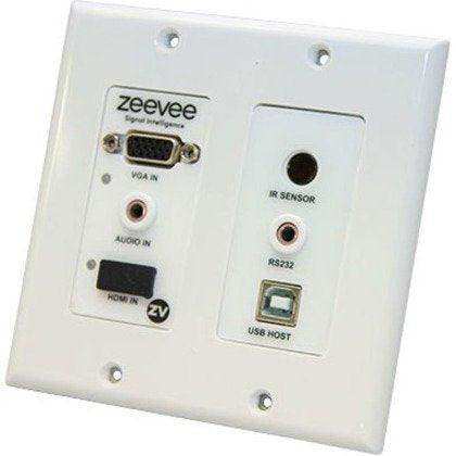 ZeeVee ZYPERUHD-WE ZyPer UHD Wall Plate Encoder Video ZeeVee