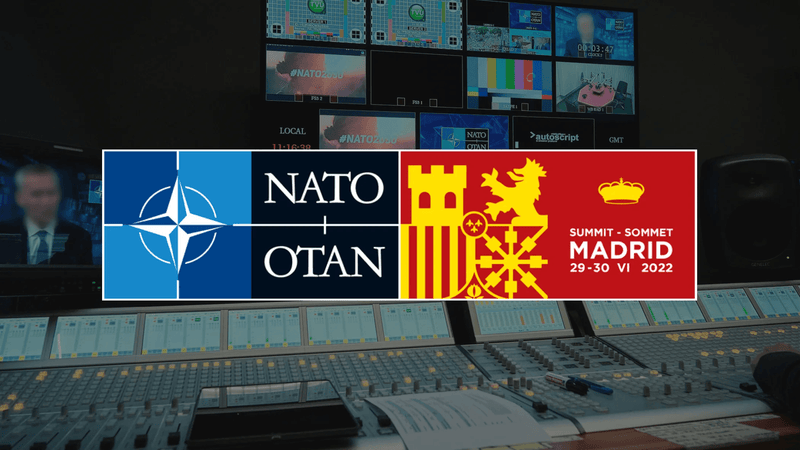 The 2022 NATO Summit was viewed around the globe thanks to Teradek Core and Prism - Creation Networks