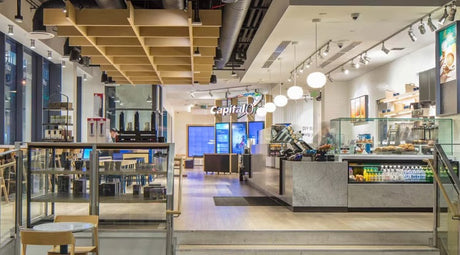 A 16x16 Crestron Video Matrix for Capital One's SF Commons Space