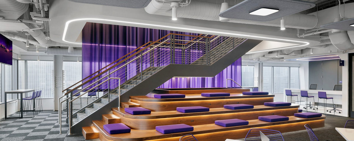 Three Room Tiers : Roku's New York Office AV