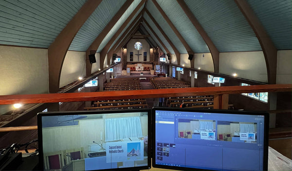 Concord United Methodist Church partners with Creation Networks for Live Streaming - Creation Networks