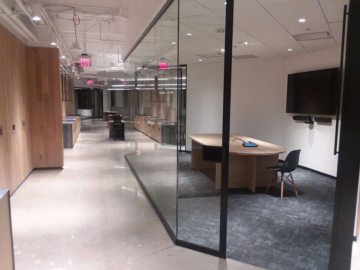 31 Google Meet Rooms Across Two Floors of an Austin HQ