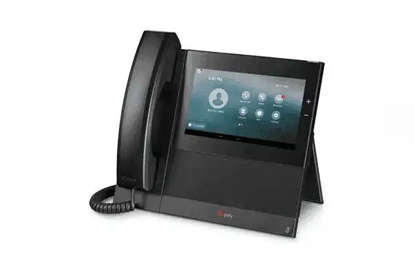 Poly CCX 600 TAA compliant business media phone for government AV procurement