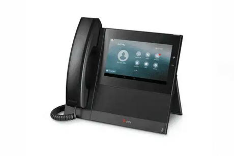 Poly CCX 600 TAA compliant business media phone for government AV procurement