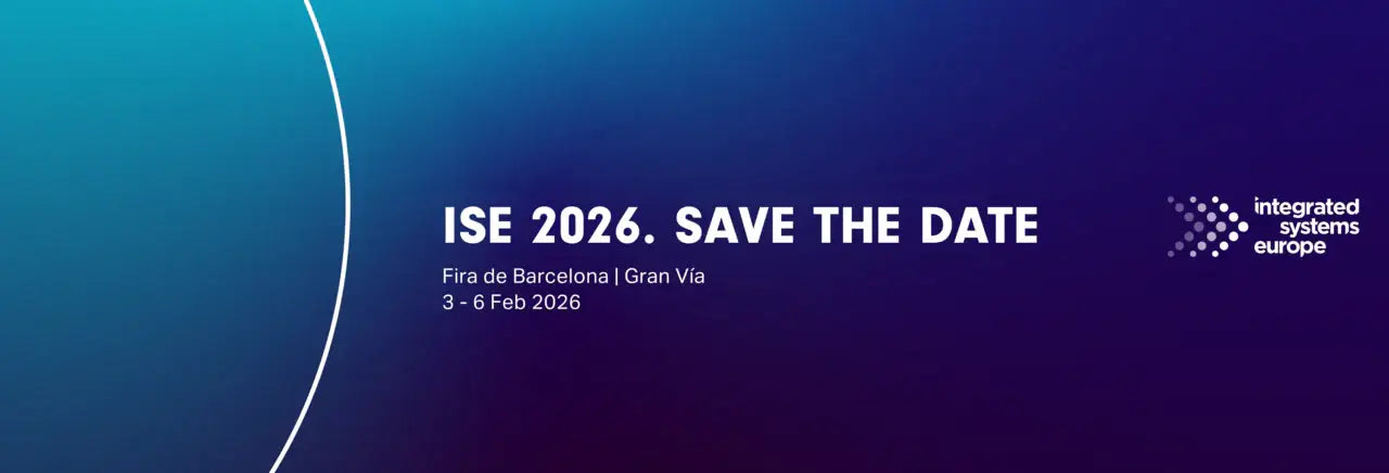 ISE 2026. Save the date. Visit the website for more details.