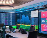 Revolutionizing Investment Research: Cutting-Edge Video Walls Enhance Collaborative Workspace