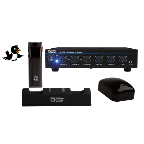 Atlas Sound MAGPIE1-1 Atlas Learn Single MAGPIE Wireless Mic and IR Dome Kit