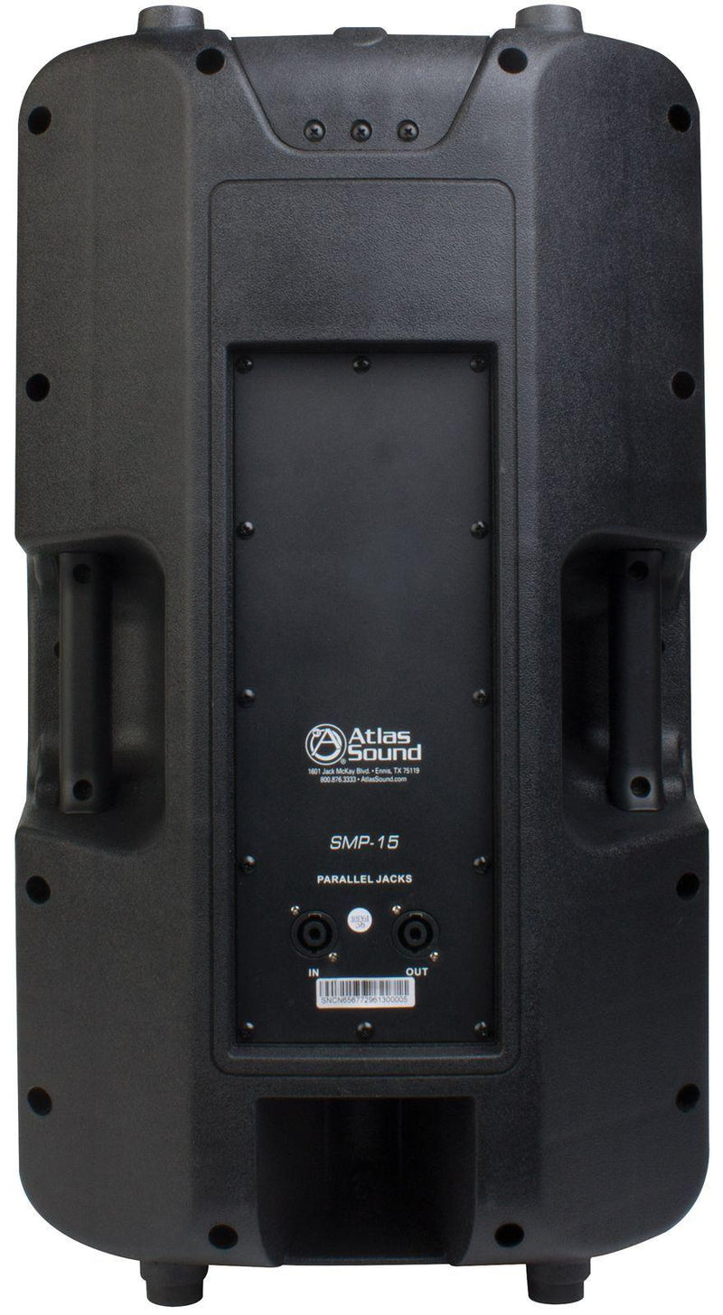 Atlas Sound SMP-15 15" 2-Way Passive Portable Speaker (Black)