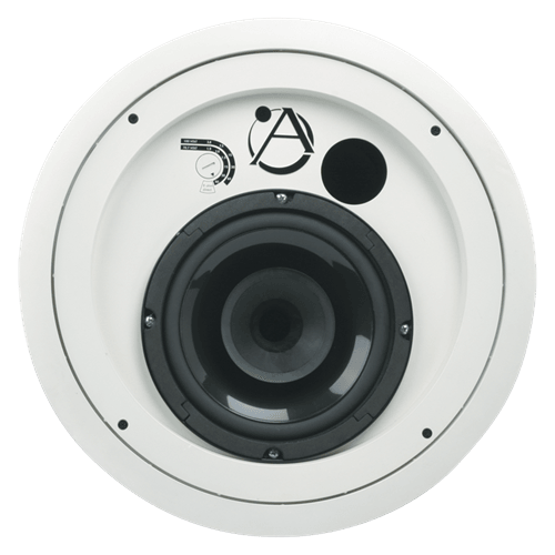 Atlas Sound FAP8CXT 8" Compression Driver Coaxial In-Ceiling Speaker with 60-Watt 70/100V Transformer and Ported Enclosure