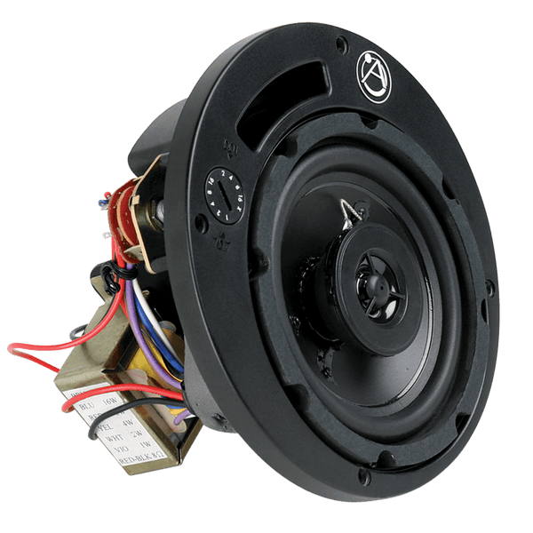 Atlas Sound FA42T-6MB 4" In-Ceiling Coaxial Speaker Motorboard Assembly with 16-Watt 70.7V/100V Transformer