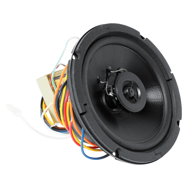Atlas Sound FA136T87 6" Coaxial In-Ceiling Speaker with 8-Watt 70V Transformer
