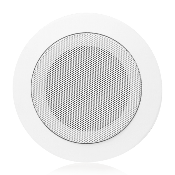 Atlas Sound BT720-4 4" In-Ceiling Speaker with 4-Watt 25V/70V Transformer and T720-4 Baffle