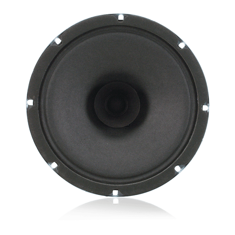Atlas Sound C10AT72 8" Dual Cone In-Ceiling Speaker with 4-Watt 25V/70V Transformer and 10oz Magnet (Pair, Black)