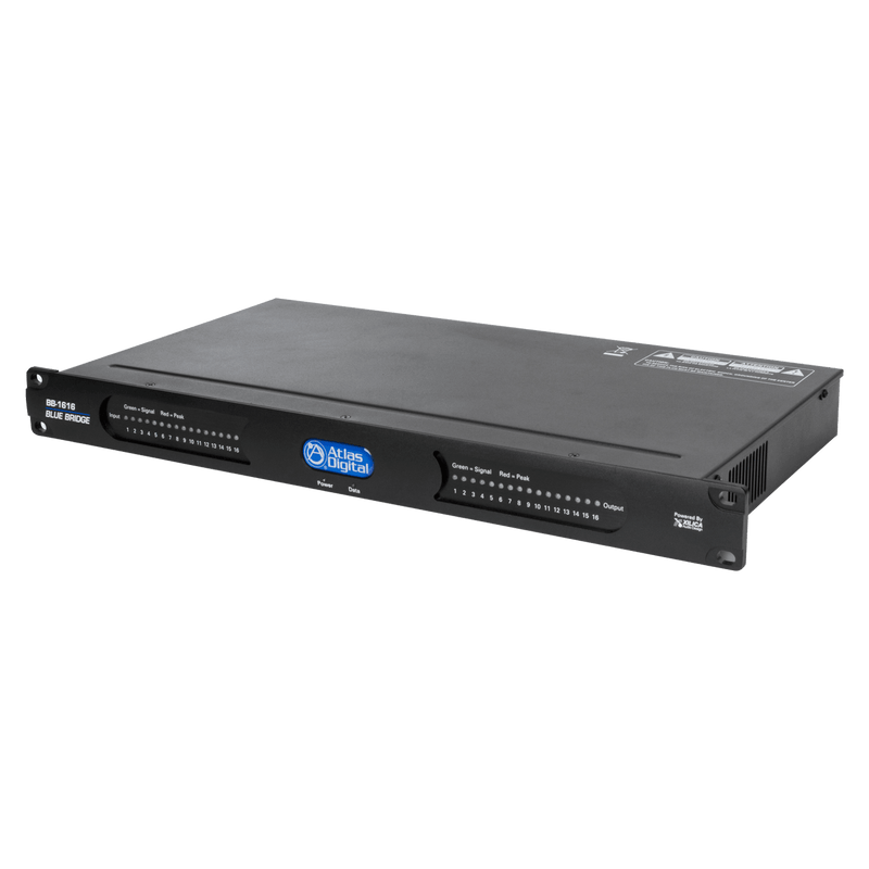 Atlas Sound BB-1616 BlueBridge® 16 Input x 16 Output DSP Audio Processor