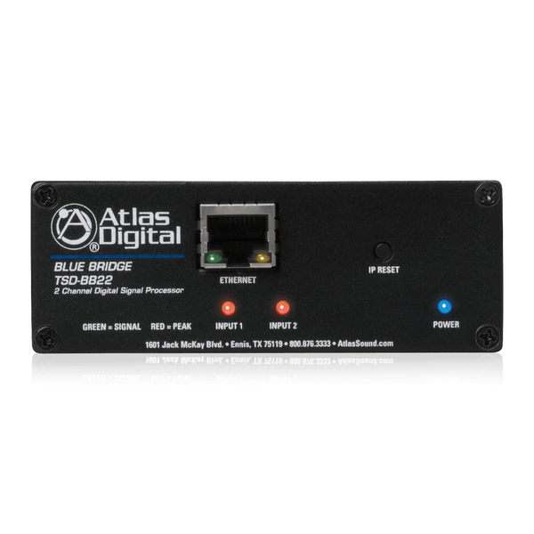 Atlas Sound TSD-BB22 2 Input x 2 Output DSP Audio Processor