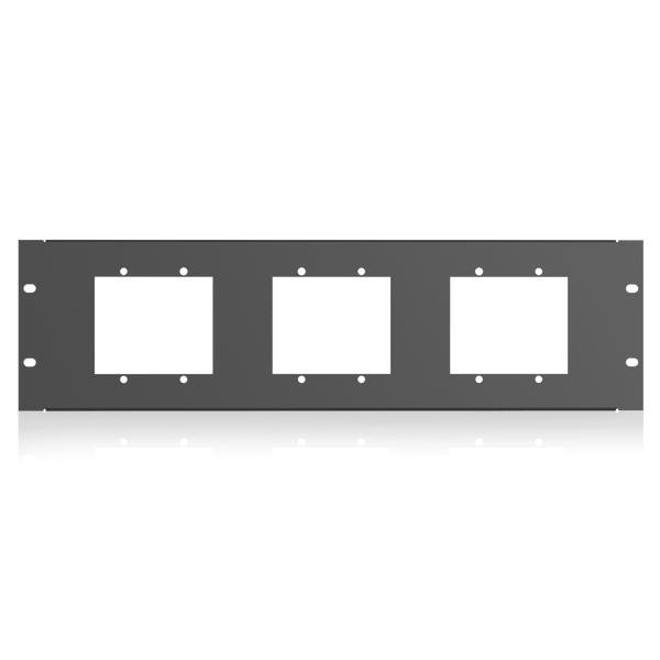 Atlas Sound BB-PLT-PNL 3RU Rack Mount Kit for BlueBridge® Wall Controllers