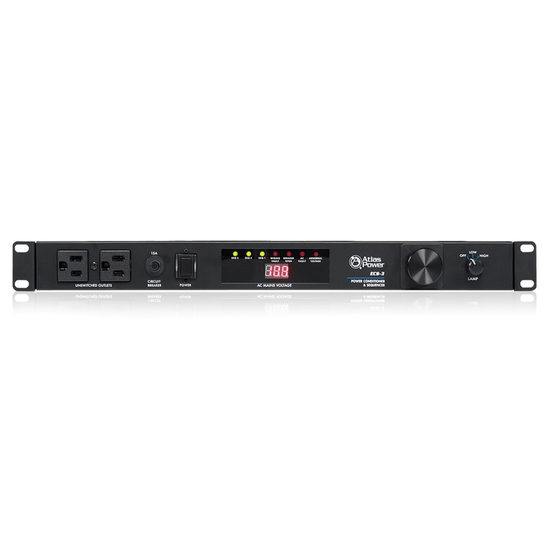 Atlas Sound ECS-3 15A Power Sequencer and Conditioner