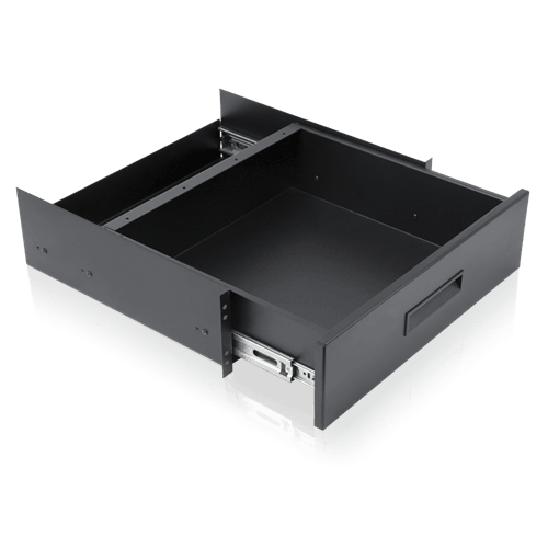 Atlas Sound SD3-14 Storage Drawer - Recessed 3RU w/ 14 inch Extension
