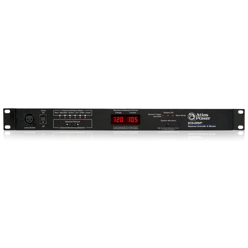 Atlas Sound ECS-6RM AC Sequence Controller and Monitor
