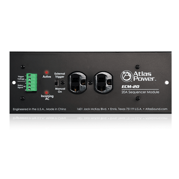 Atlas Sound ECM-20 20A AC Power Conditioner and Spike Suppressor