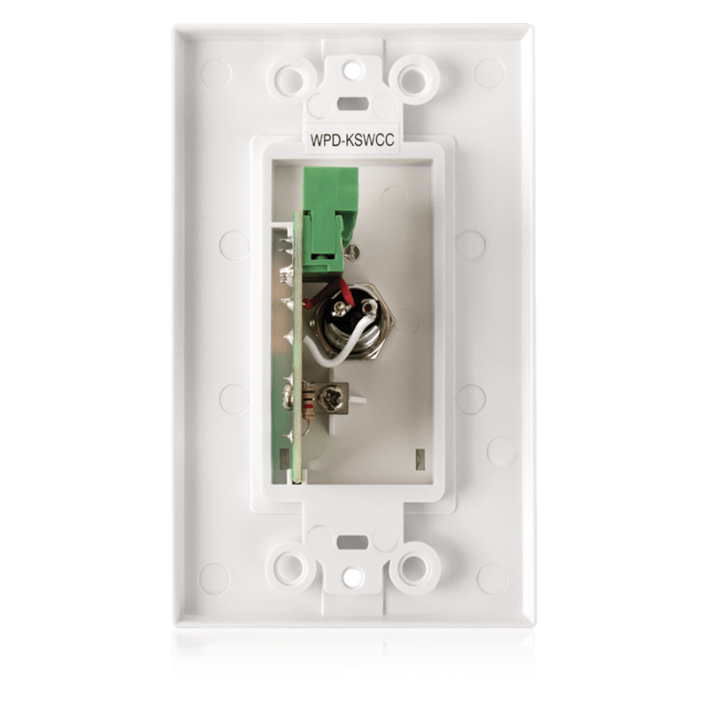 Atlas Sound WPD-KSWM Wall Plate Key Switch, Momentary Contact Closure