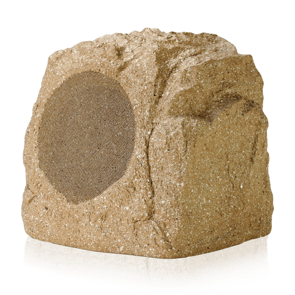 Atlas Sound ROCKFA62T-BR All Weather Outdoor Landscape Speaker with Natural Rock Aesthetic and 32-Watt 70V Transformer