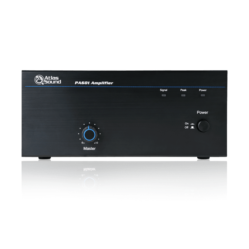 Atlas Sound PA601 Single Channel, 60-Watt Power Amplifier