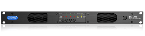 Atlas Sound DPA1202 – 1200-Watt Networkable Multi-Channel Power Amplifier with Optional Dante Network Audio Amplifier Atlas Sound