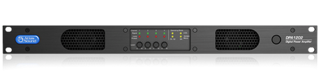 Atlas Sound DPA1202 – 1200-Watt Networkable Multi-Channel Power Amplifier with Optional Dante Network Audio Amplifier Atlas Sound