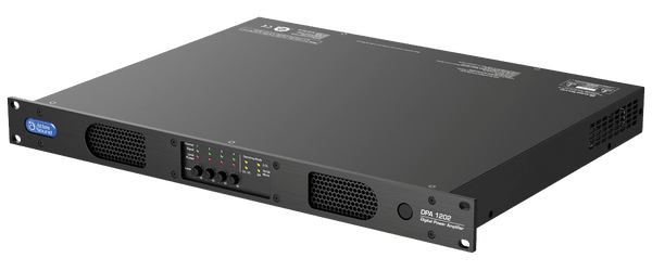 Atlas Sound DPA1202 1200-Watt Networkable Multi-Channel Power Amplifier with Optional Dante™ Network Audio