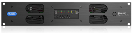 Atlas Sound DPA2402 – 2400-Watt Networkable Multi-Channel Power Amplifier with Optional Dante Network Audio Amplifier Atlas Sound