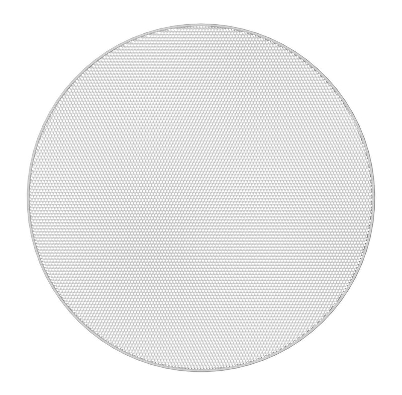 Atlas Sound FAP63T-WEGR 6.5" Coaxial In-Ceiling Speaker with 32-Watt 70V/100V Transformer, Ported Enclosure, Safety First Mounting System and Round White Edgeless Grille (Pair, White)