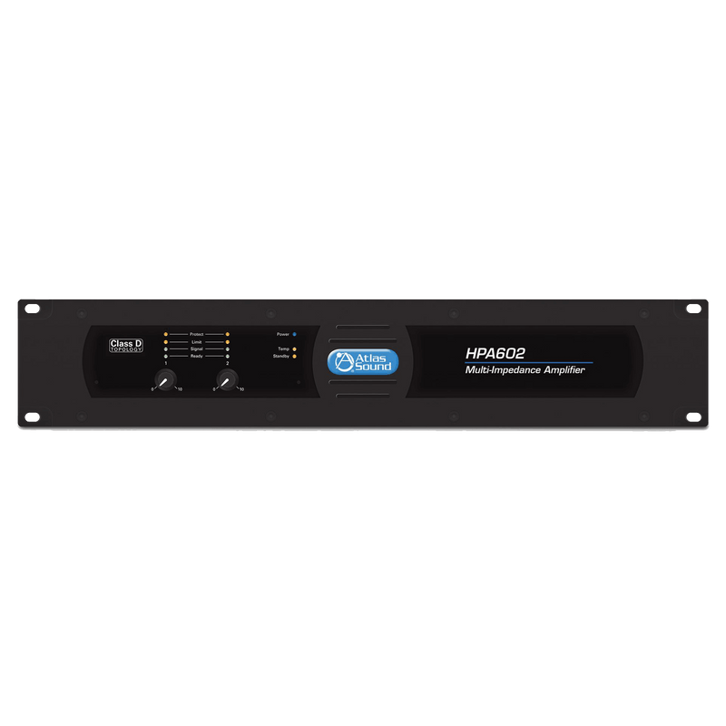 Atlas Sound HPA602 Dual-Channel, 600-Watt Commercial Amplifier