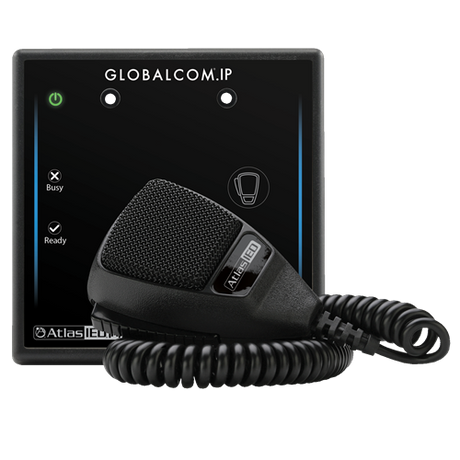 Atlas Sound IPCSD1 – GLOBALCOM.IP Digital Microphone Station Communication Station Atlas Sound