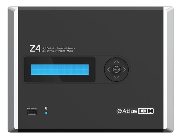 Atlas Sound Z4-B 4-Zone High Definition Acoustical System