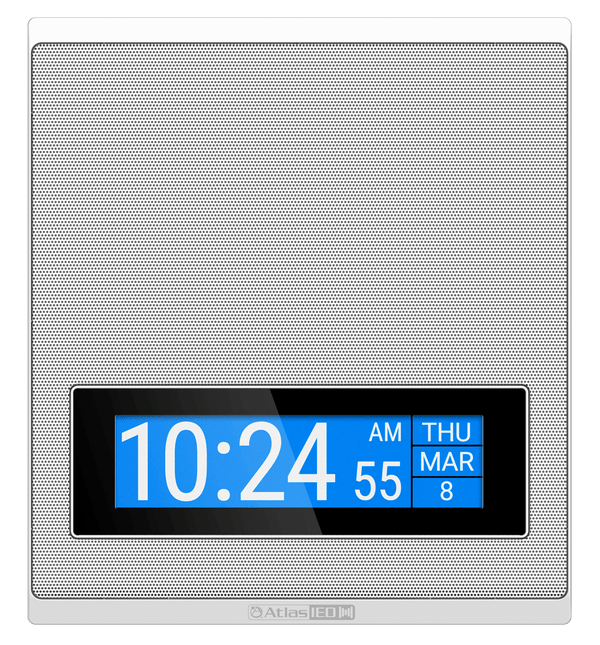 Atlas Sound Atlas/IP-SDM PoE+ Indoor Wall Mount IP Speaker with LCD Display and Talkback Microphone