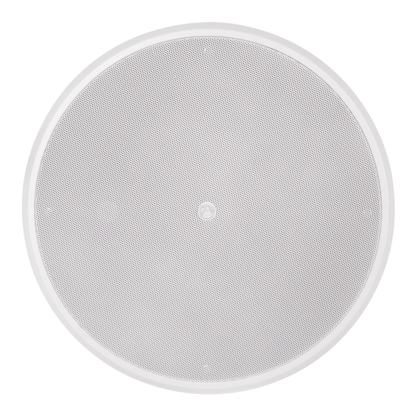 Atlas Sound FAP63TC-W 6.5" Shallow Mount Coaxial In-Ceiling Speaker with 32-Watt 70V/100V Transformer (Pair, White)