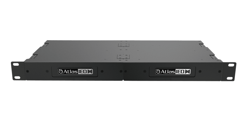 Atlas Sound IP-ZCM2RMK Dual PoE+ IP Addressable IP-to-Analog Gateways with Integrated Amplifier and Rack Mount Kit