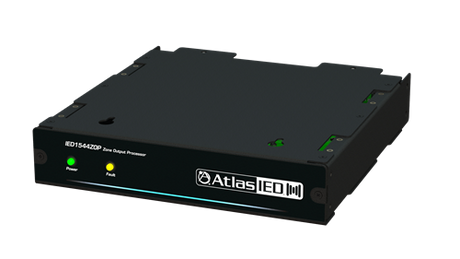 Atlas Sound IED1544ZOP – 4x4 Dante Smart Zone Output Processor Interface Device Atlas Sound